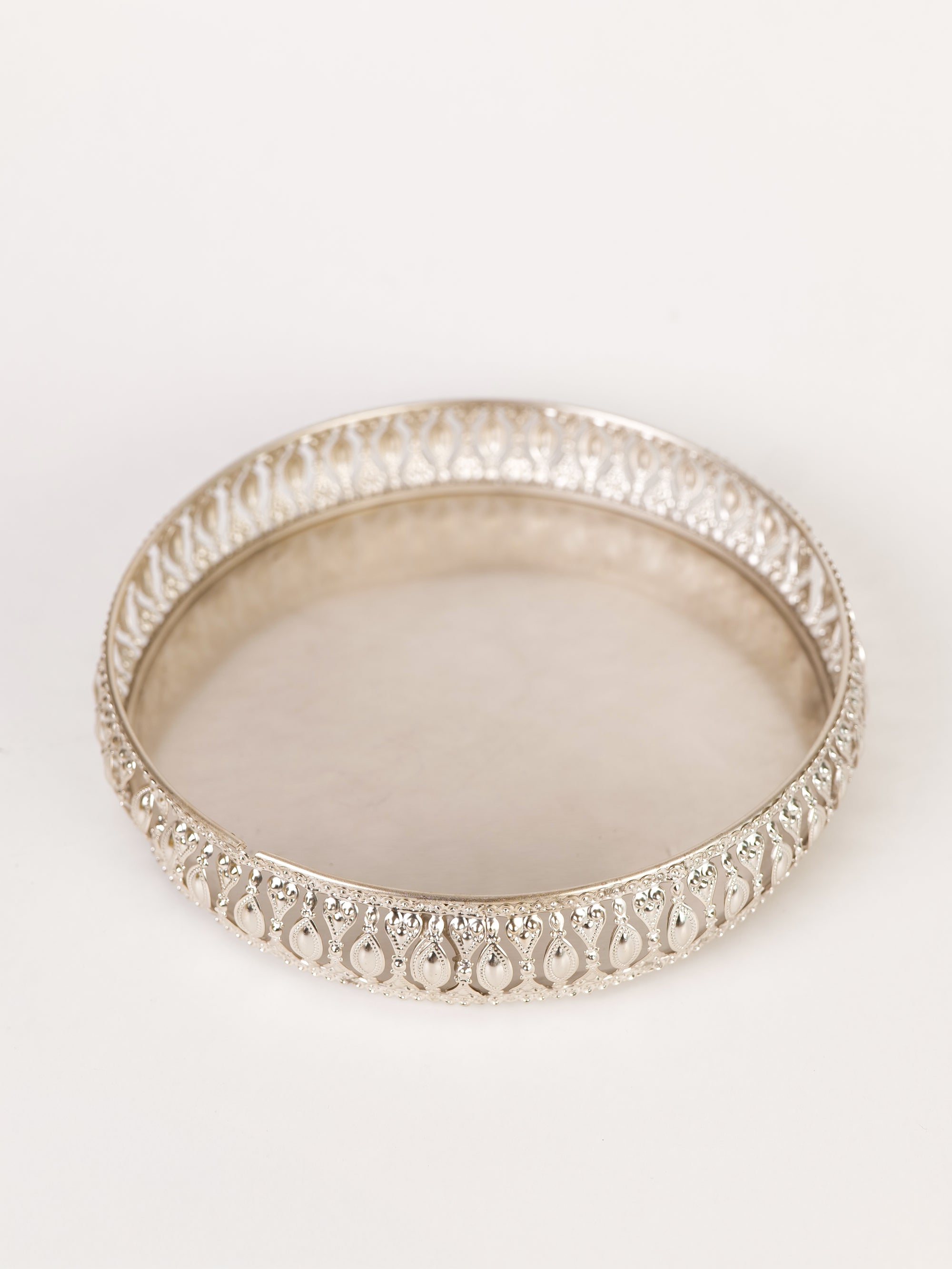 Silver Loop Tray