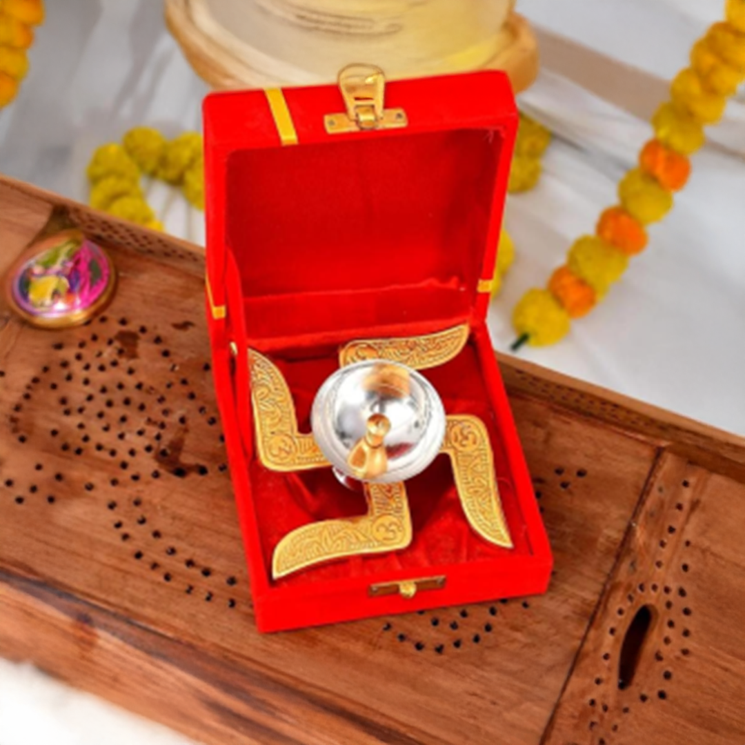 Gilded Kalash Diya Set