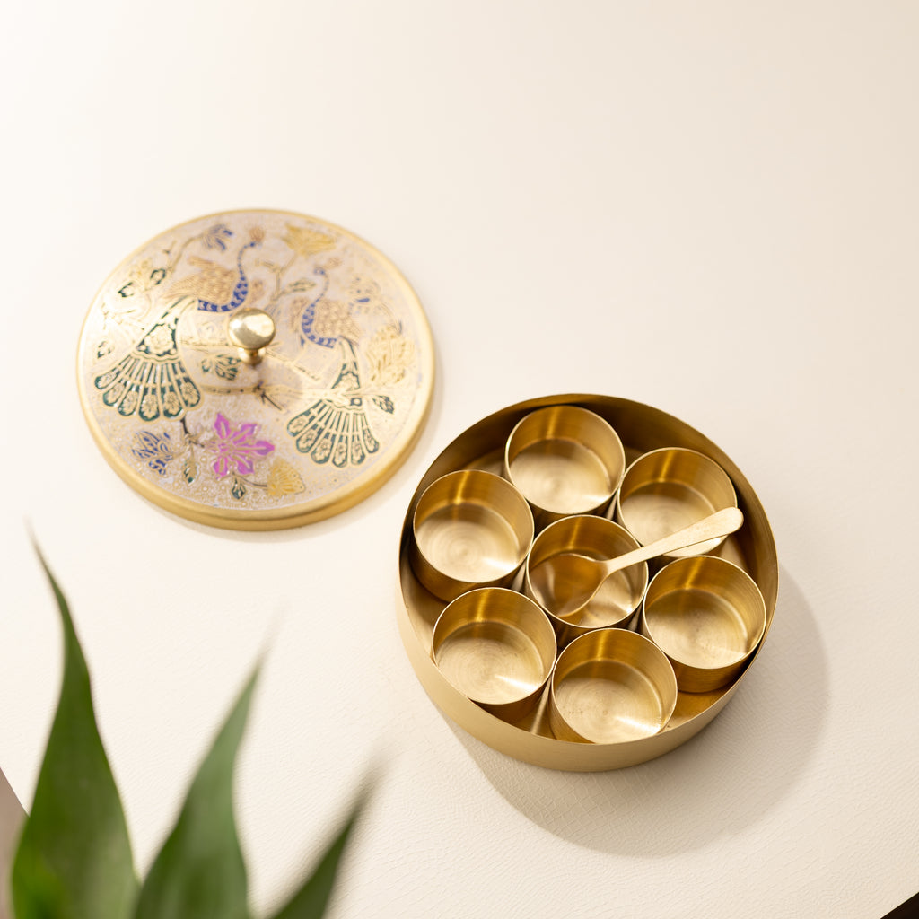 Mayur Masala Box – 5"