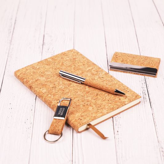 Cork Elegance Desk Essentials